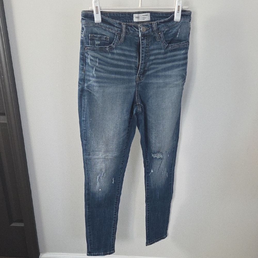 BKE Parker Dark Blue Skinny Jeans